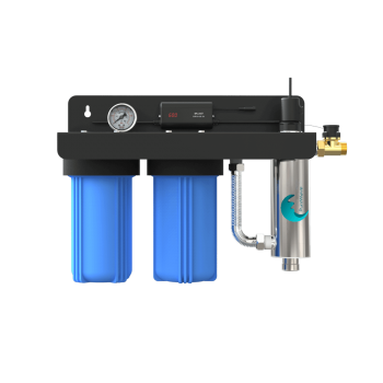 Station de Traitement d'Eau UV 10 pouces triple filtration Domestique Premium Desineo pour maison appartement