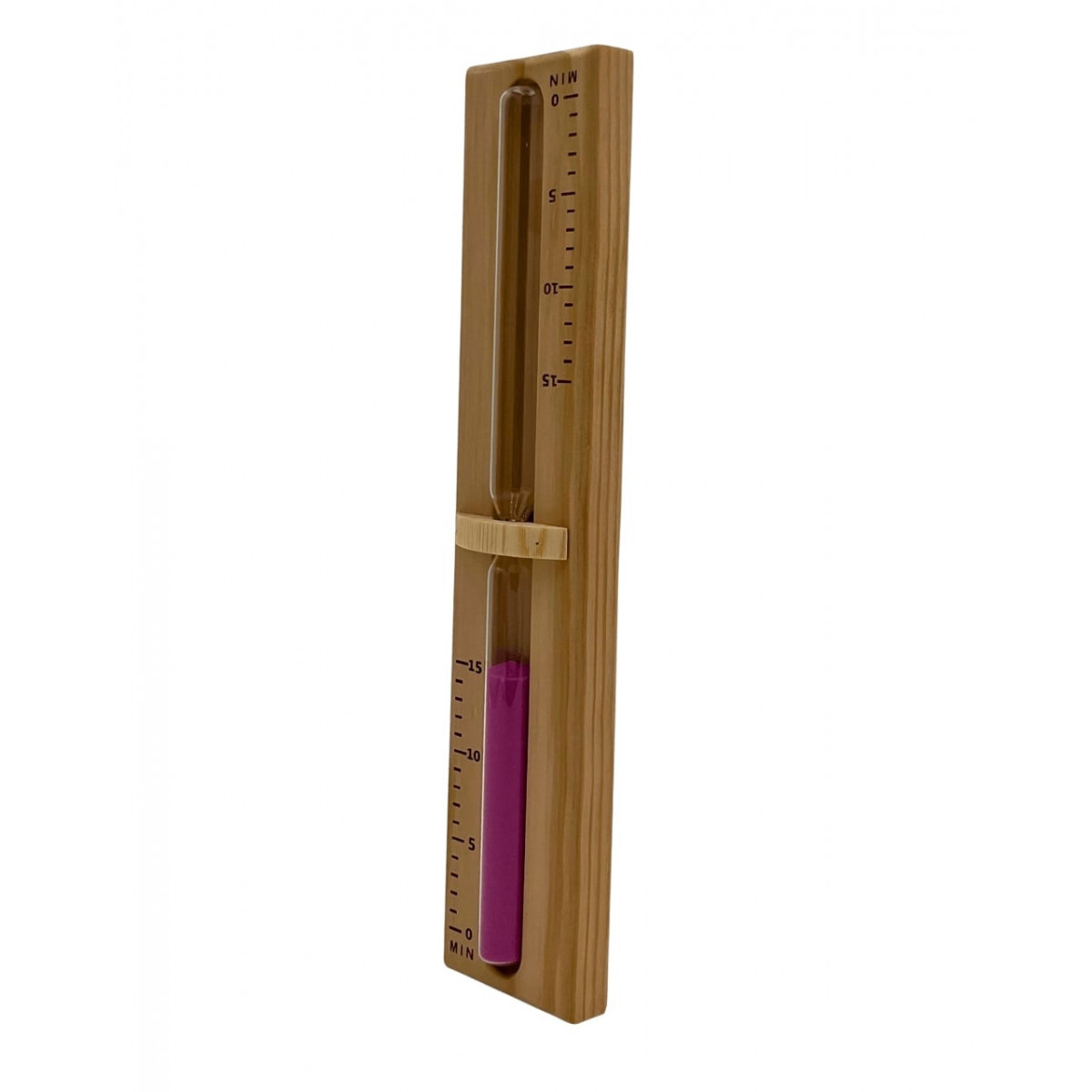 Sablier pour Sauna 15 minutes en bois de pin massif  pour sauna spa accessoire de sauna