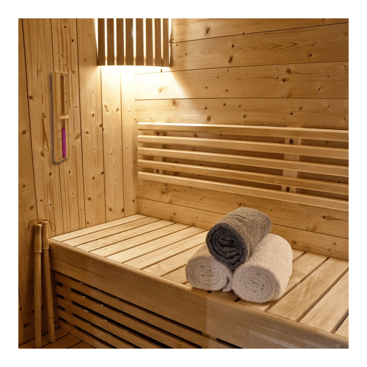 Sablier pour Sauna en bois de pin massif