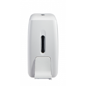 Distributeur de Savon 800ml Manuel Gel ou Liquide Utilisation avec Coude ou Main Idéal Professionnels et Santé