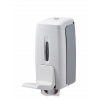 Distributeur de Savon 800ml Manuel Gel ou Liquide Utilisation avec Coude ou Main Idéal Professionnels et Santé