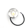 Spot LED IP68 encastrable INOX 12VDC 5W Blanc chaud (3000k) pour hammam ou extérieur