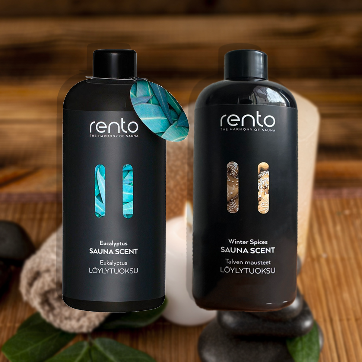 Arome für Sauna Eucalyptus und Ginger Rento 400ml