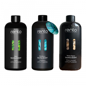 Arome für Sauna Eucalyptus Birke und Ingwer Rento 400ml
