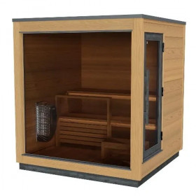 Sauna extérieur M harvia moderne