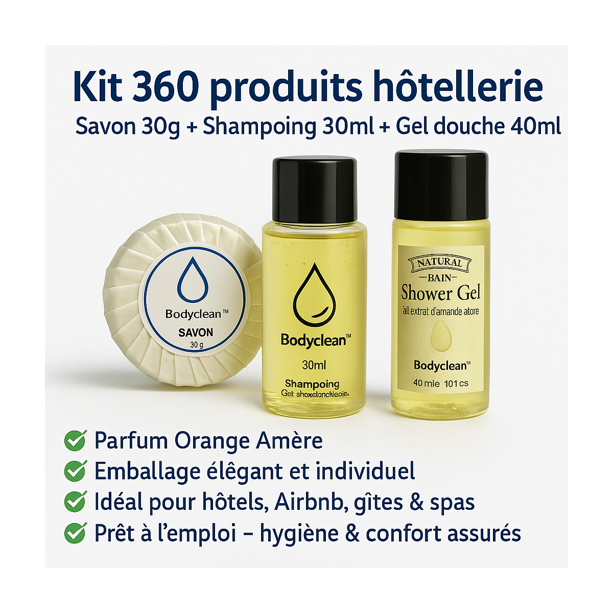 Menge 3x120 Shampoo Gel Dusche Seifen Körperpflege Körperreinigungskörper reinigen 30 ml