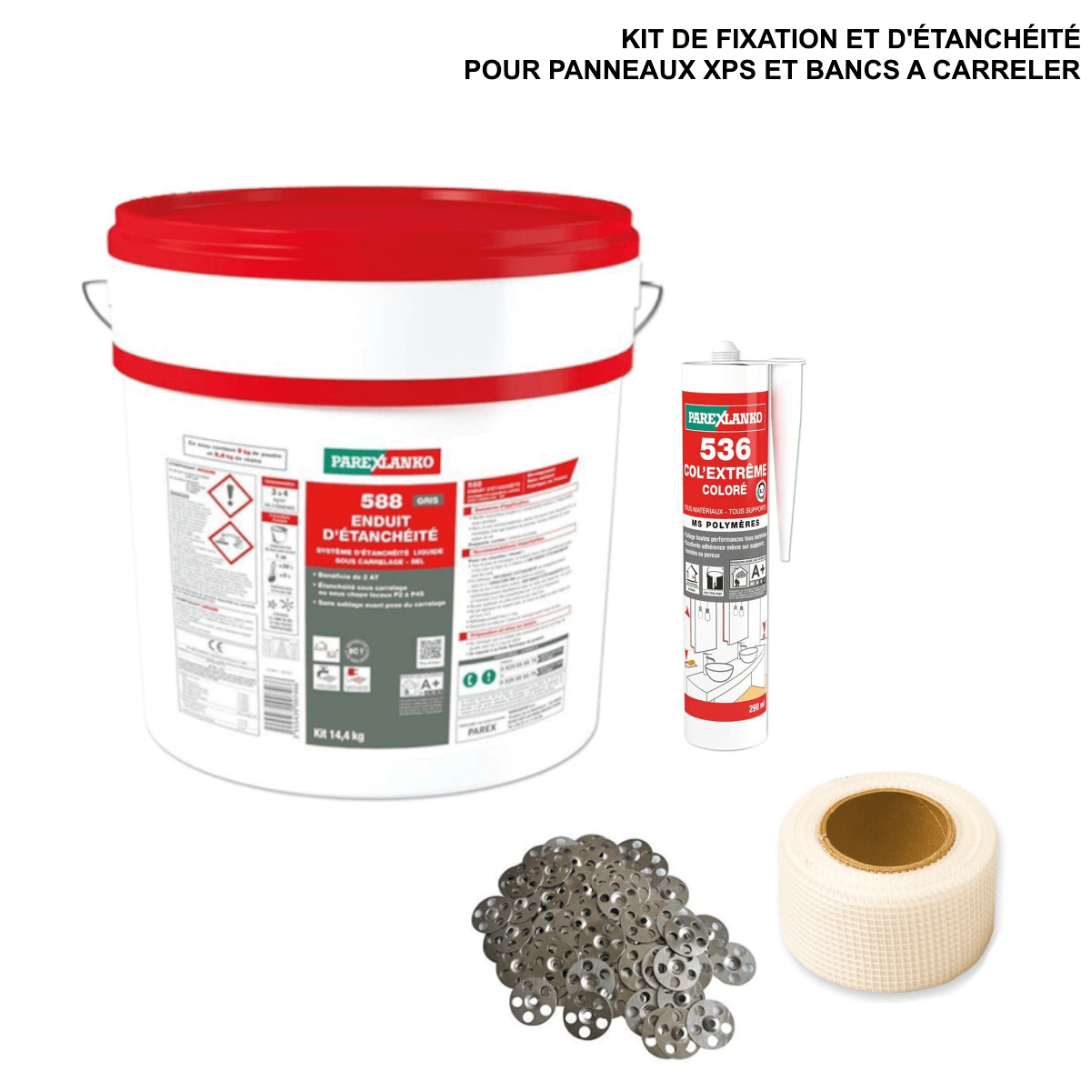 Kit de construcción de cabina de hammam 180 x 180 con generador de vapor