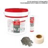 Hammam-Kabinenbausatz mit verglaster Wand zum Fliesenlegen 200x120
