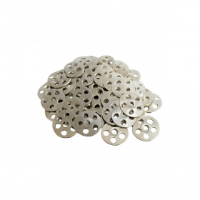 Anillos de fijación de válvulas (x50) Acero inoxidable para paneles de azulejos