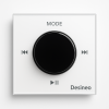 Système audio Desineo avec paire d'enceintes étanches - 2 x 25W - Bluetooth, radio, USB, MicroSD