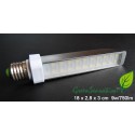 Lampadina led E27 9w illuminazione piatta in alluminio ultra economica Green Sensation c