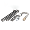 copy of Vasque à encastrer prête à carreler Vitech 1170 × 520 × 110 mm fournis avec siphon et grille pour salle de bains