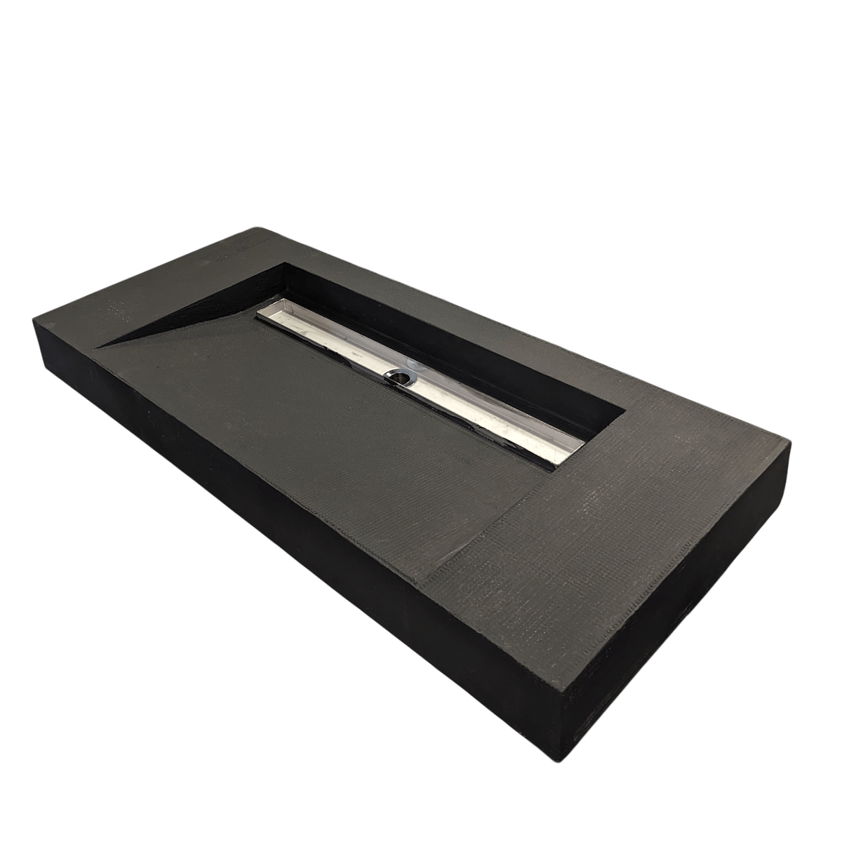 copy of Vasque à encastrer prête à carreler Vitech 1170 × 520 × 110 mm fournis avec siphon et grille pour salle de bains