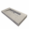 copy of Vasque à encastrer prête à carreler Vitech 1170 × 520 × 110 mm fournis avec siphon et grille pour salle de bains