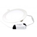 Rundes LED-Einbaupanel 9 W Warmweiß 14,5 cm + Transformator