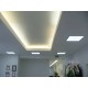 Led Panel 60 x 60 x 1 cm white neutral 38w with transformer square