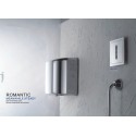 Ejemplo de instalación de Secador de manos Vitech económico de acero inoxidable con secado ultrarrápido