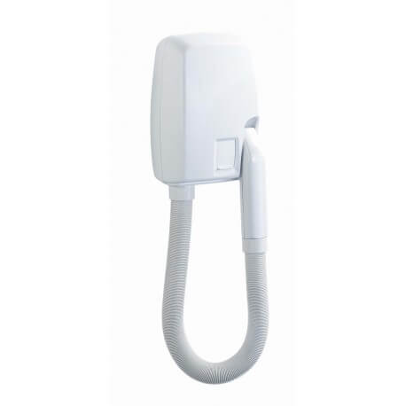 Hairdryer Vitech wall 850W in ABS white