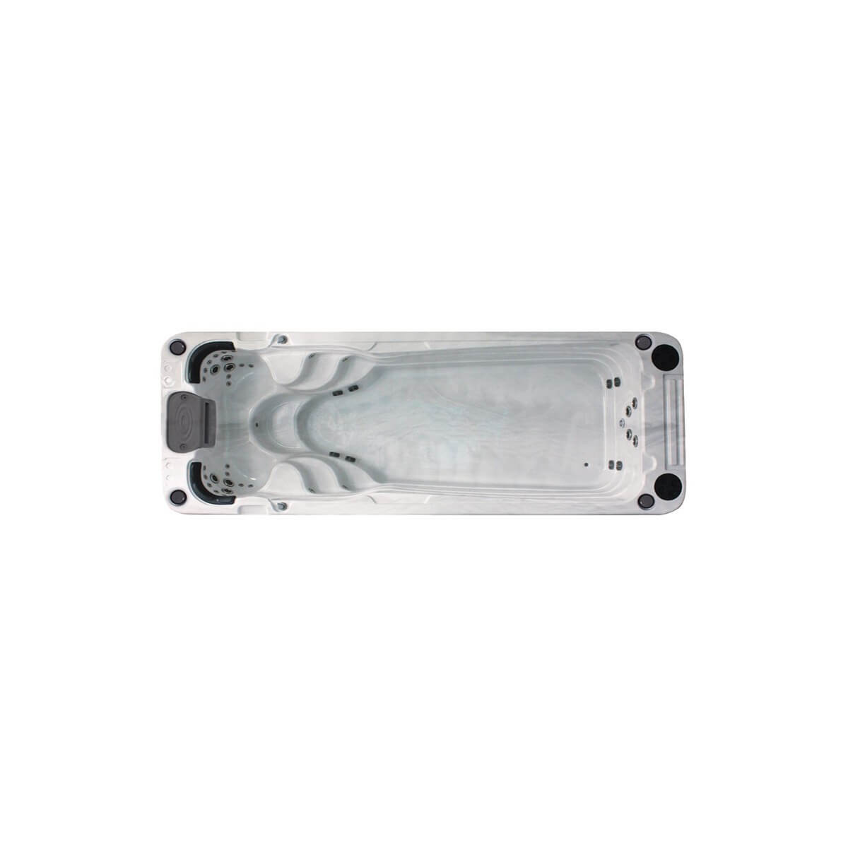 Swimspa Aquatic 2 spa de natación 600 x 228 x 126 cm