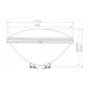 Ampoule PAR56 pour piscine LED Blanc neutre haute intensité 55W dimensions