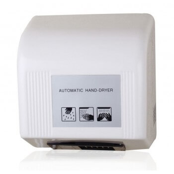 Secador de manos 1800w  disparador infrarrojo automático