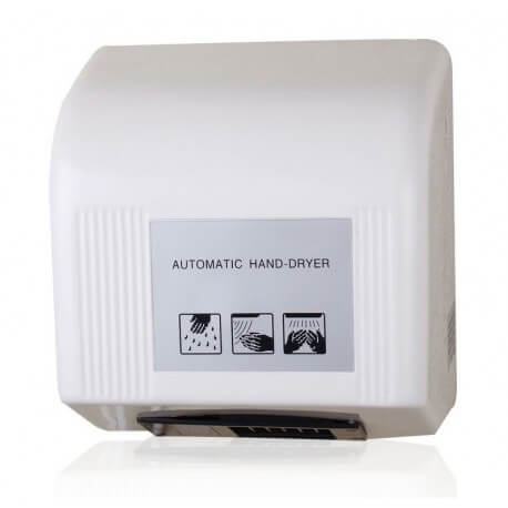 Secador de manos 1800w  disparador infrarrojo automático
