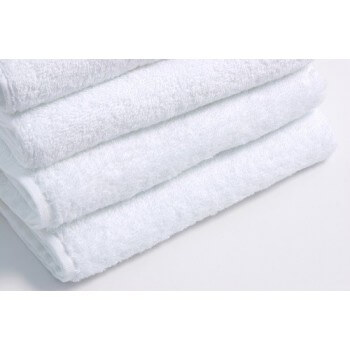 Serviettes de bain blanches 50 x100 cm 100% coton 500g/m2
