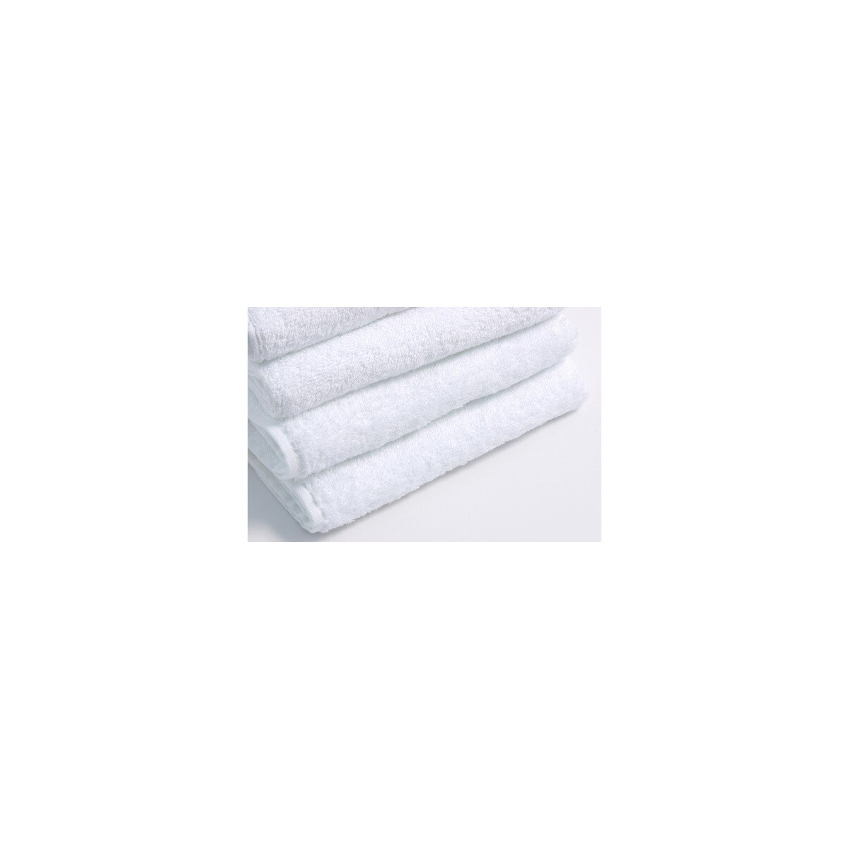 Serviettes de bain blanches 50 x100 cm 100% coton 500g/m2