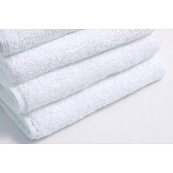 Badetuch 70 x 140 cm weiß 100 % Baumwolle 500 g/m2