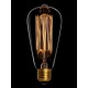 Lampadina 40W lampadina Edison E27 ST64 vintage a incandescenza filamenti apparente
