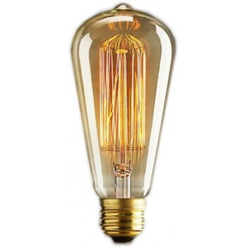 Bulb vintage Edison E14 ST48 - 6 filaments 11 x 5 cm 40W bulb