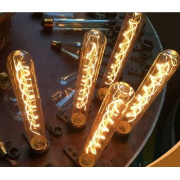Conjunto de 3 lámpara vintage lámparas Edison E27 T9-185