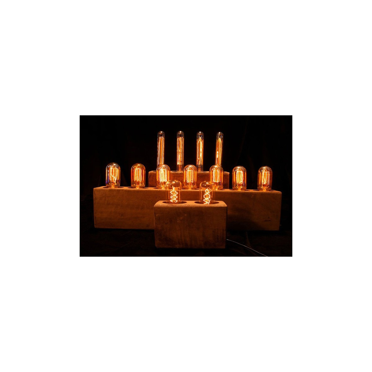 ampoules vintage bulb Edison E27 BT75 à filaments 40W