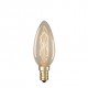 Sacco di lampadina ad incandescenza dell'annata 3 lampadine Edison E14 C35