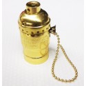 Lot von 3 Steckdosen Typ E27 Jahrgang mit Schalterkette Gold