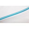 Fil électrique tissé Bleu vintage