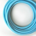 Fil électrique tissé Bleu vintage