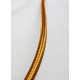 Woven wire color Gold vintage retro fabric look