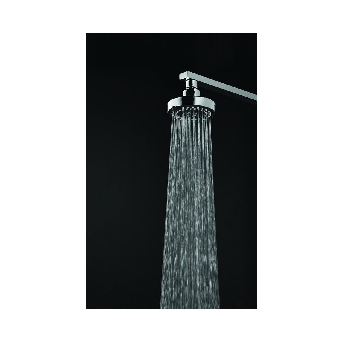 Design Edelstahl Knauf abnehmbar und tropischen Regen Duschsäule