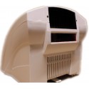 Secamanos Vitech diseño redondeado en ABS blanco