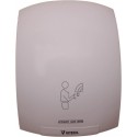 Secamanos Vitech diseño redondeado en ABS blanco