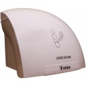Secamanos Vitech diseño redondeado en ABS blanco