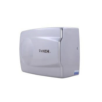 Secamanos de pared por infrarrojos Vitech en acero inoxidable 1400 W
