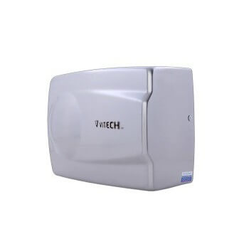 Sèche-mains Vitech mural infrarouge en INOX 1400 W