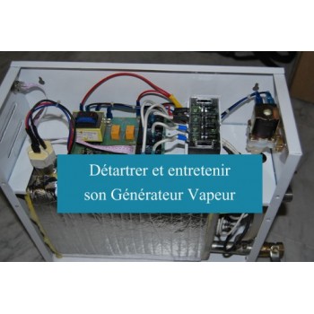 A steam generator descaling instructions