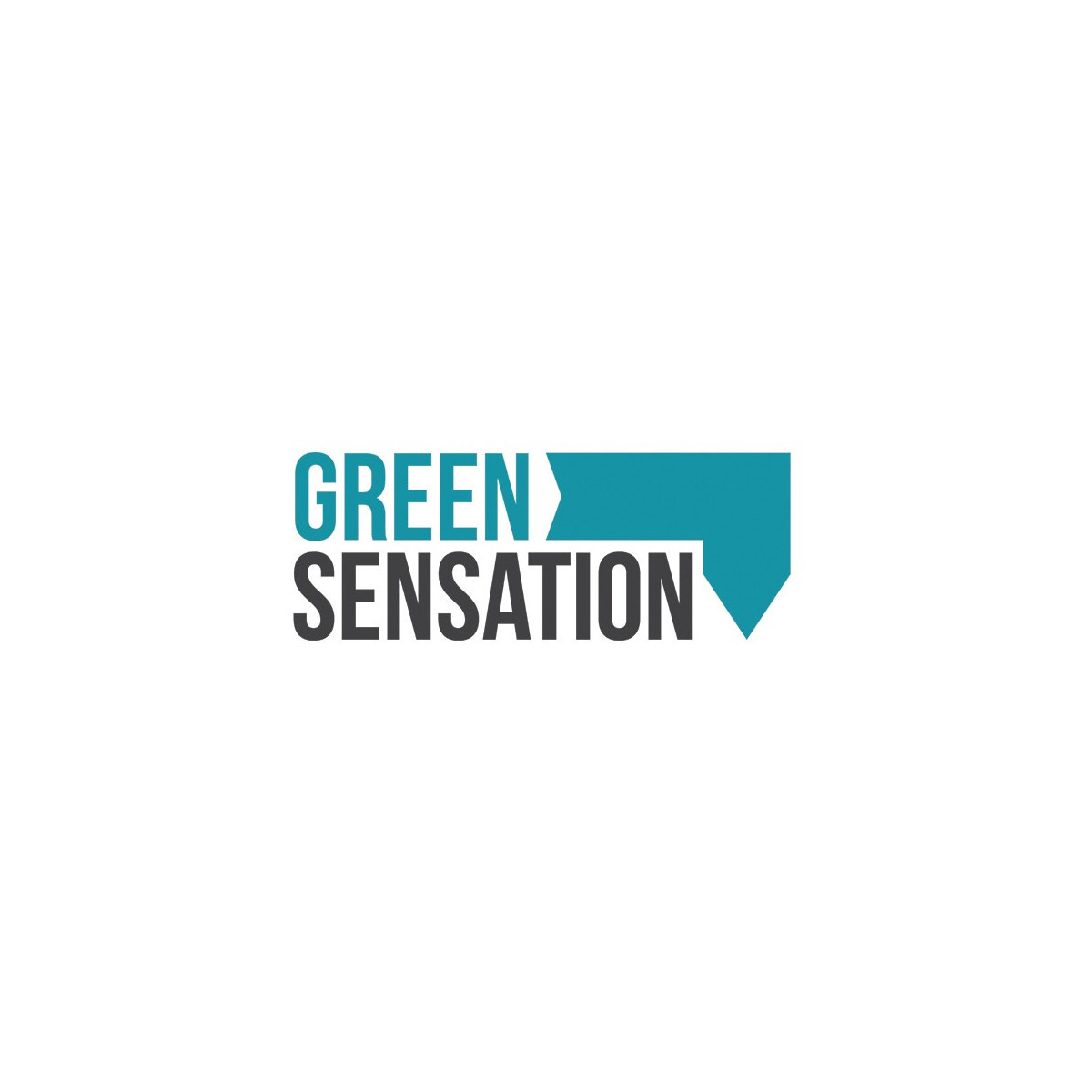 Logotipo de sensación verde