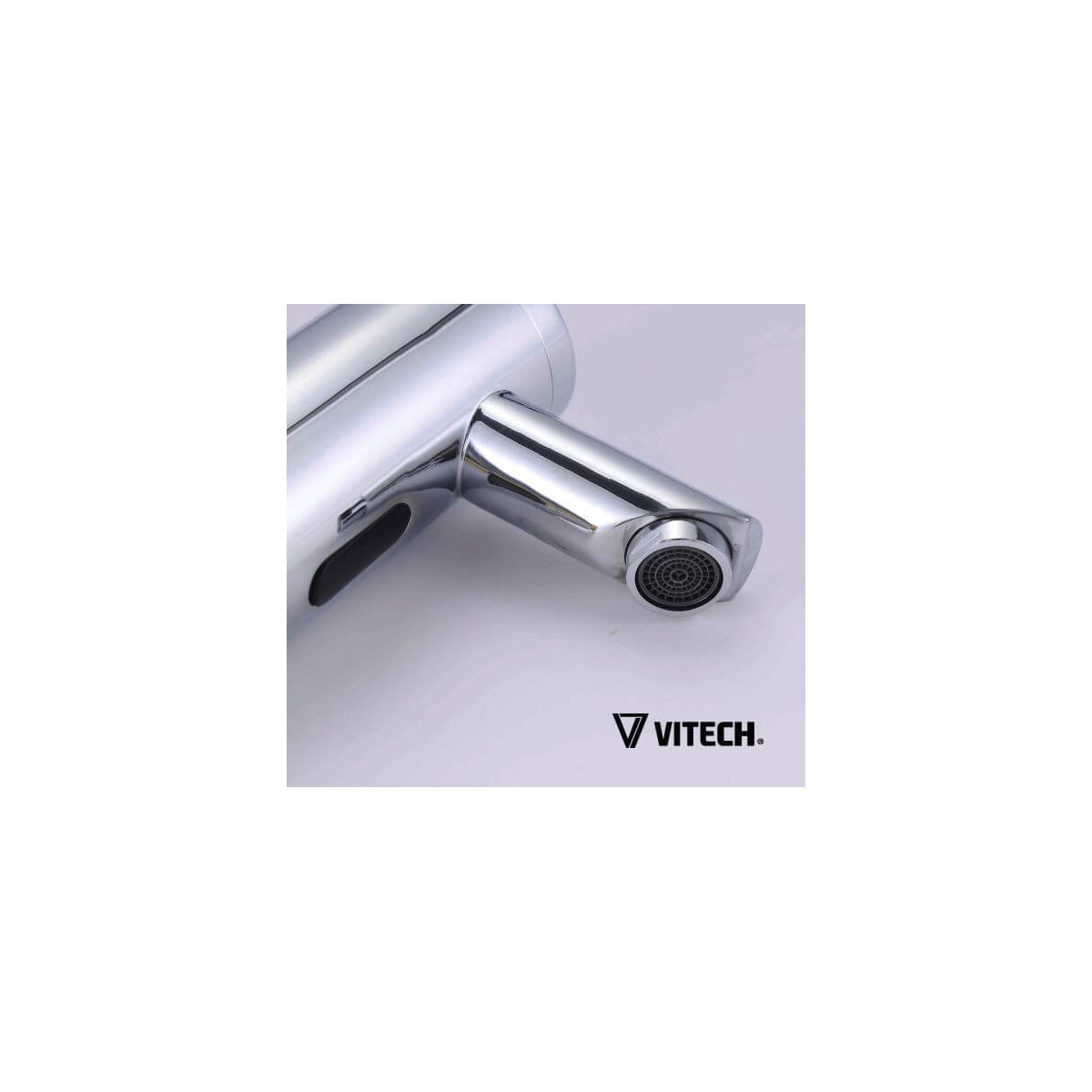 Robinet automatique Vitech par infrarouge inox mousseur