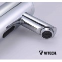 Robinet automatique Vitech par infrarouge inox mousseur