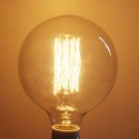 Vintage-Glühbirne 40W E27 G95 Glühbirne Edison