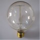 Lampe Vintage Glühbirne Edison E27 G95 40W Glühbirne